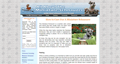 Desktop Screenshot of mini-schnauzer-secrets.com